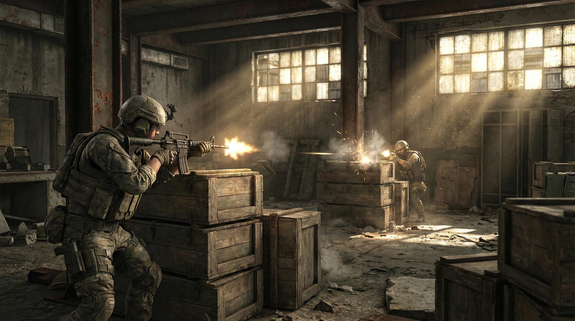 午夜大片绝地求生室内近战视频教程