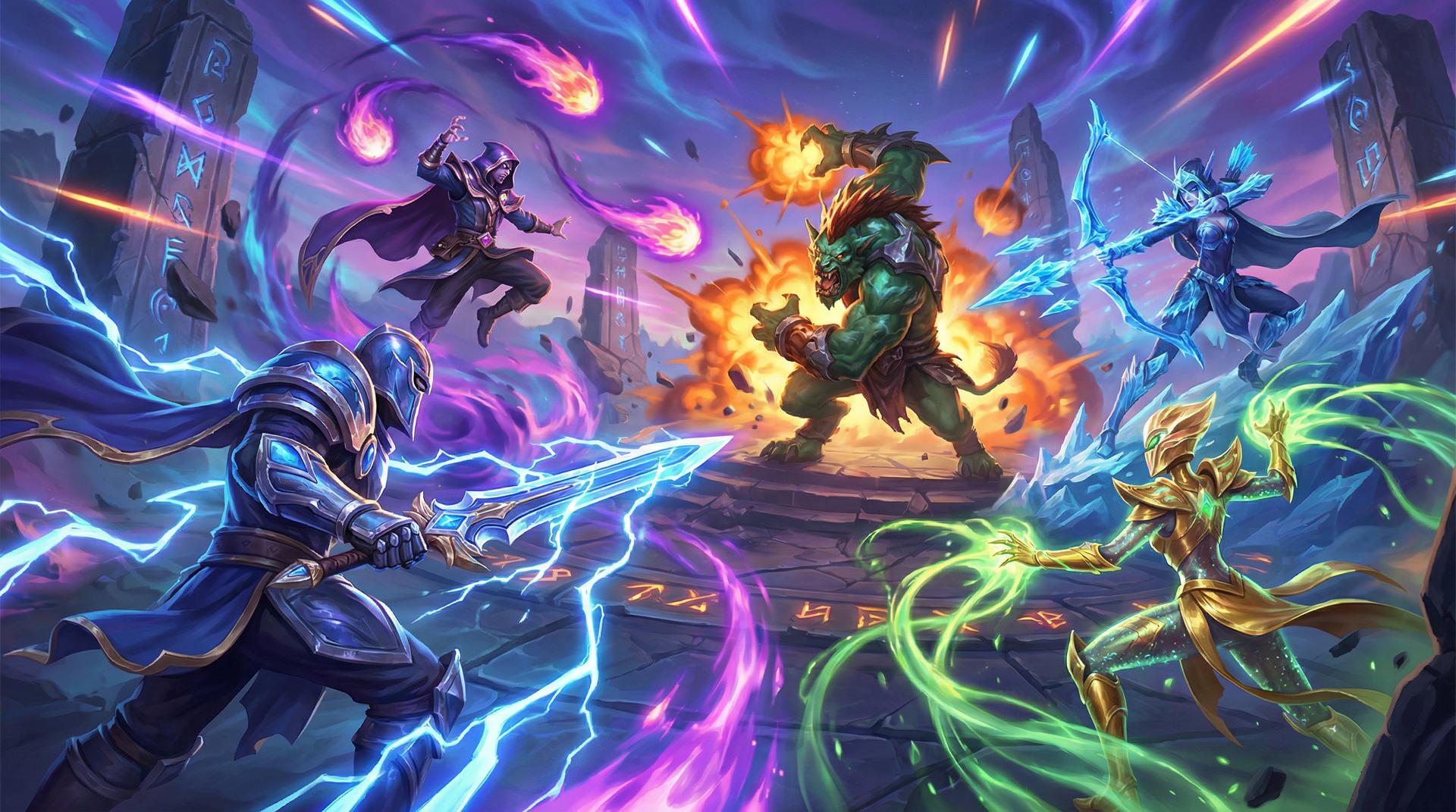 午夜大片英雄联盟团战视频解说